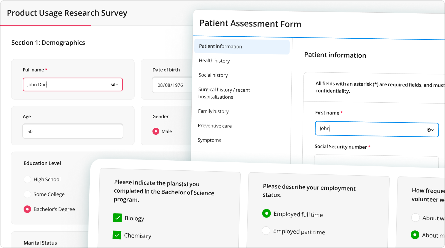 SurveyJS Form Library