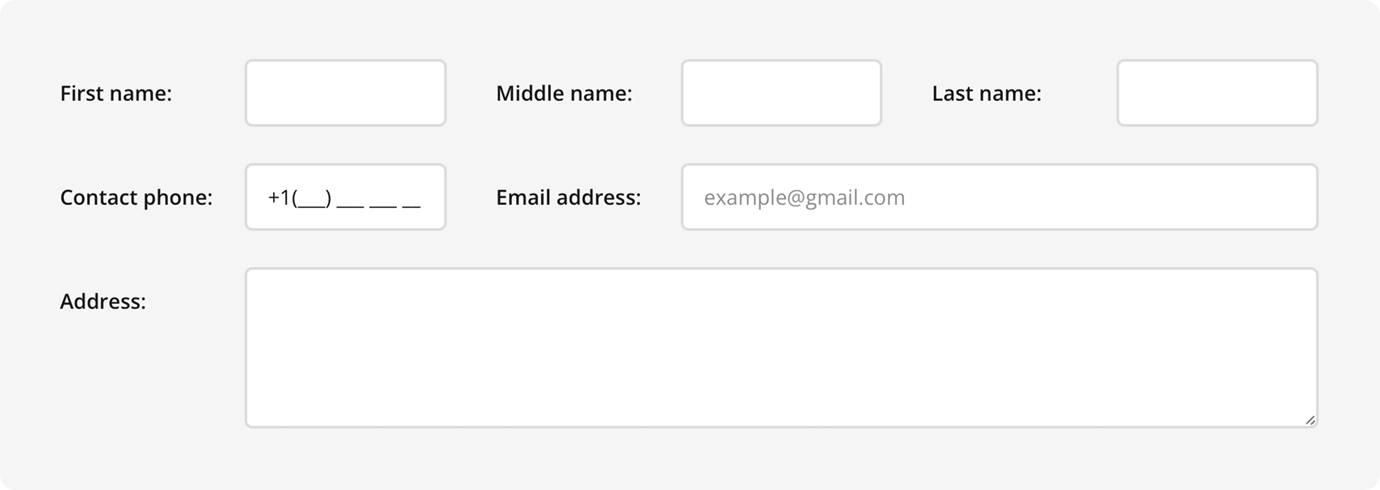 SurveyJS - Vertical Input Fields Alignment