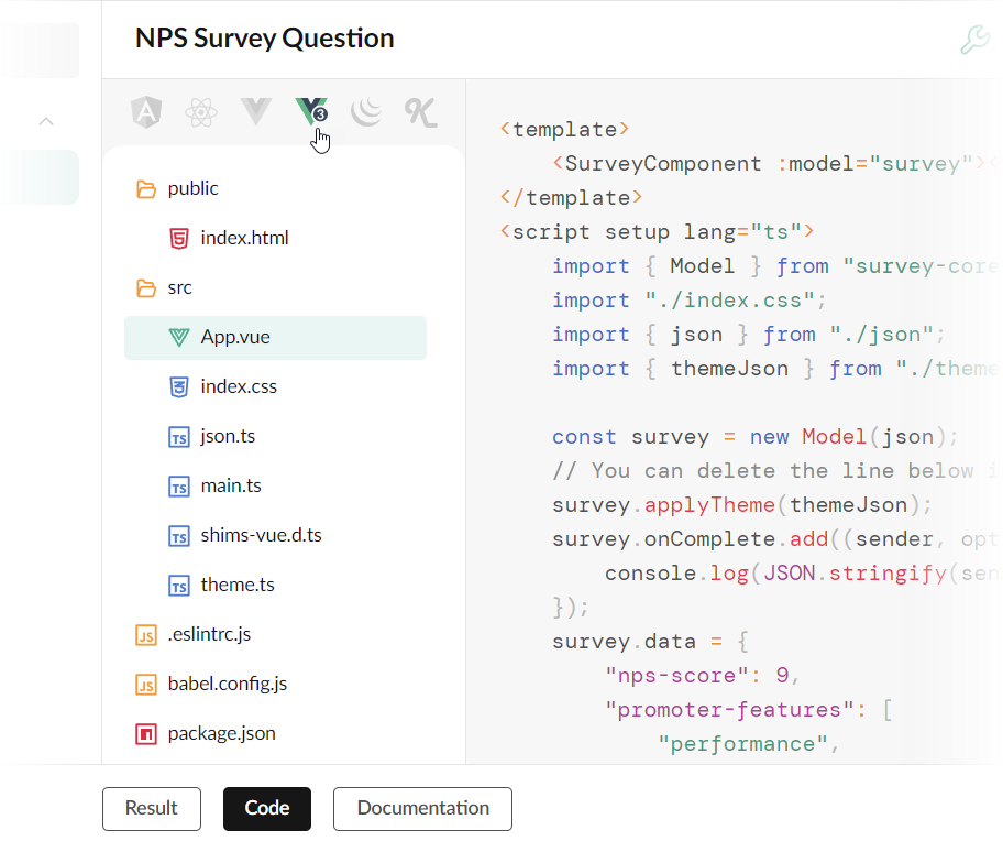 SurveyJS v1.9.102 Release Notes  Open-source JS Form Builder Libraries